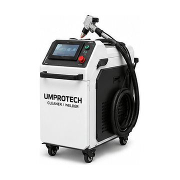 UmproTech 1500W 3-in-1 laser welder rental on a white background