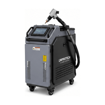 UmproTech 2000W 3-in-1 laser welder rental on a white background