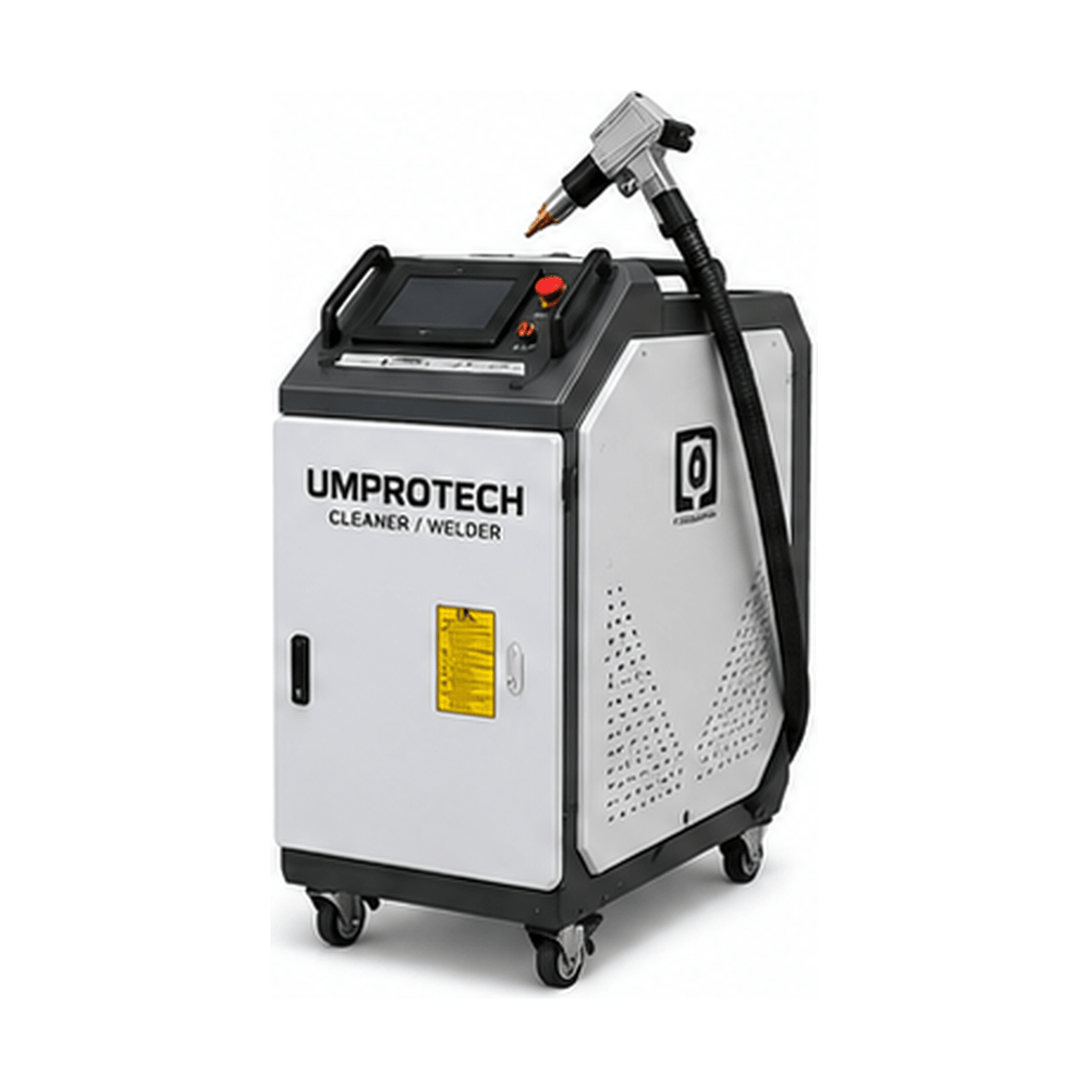 UmproTech 3000W 3-in-1 laser welder rental on a white background