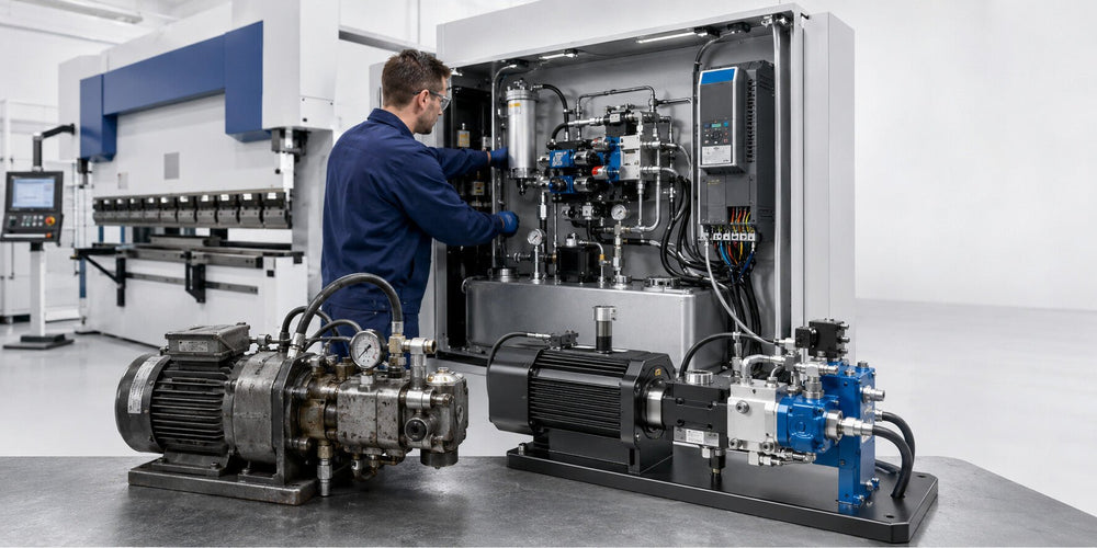 HAWE hydraulic power unit and valve retrofit service