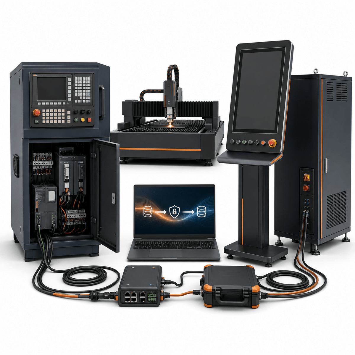 HypCut high-power laser software migration and recovery service