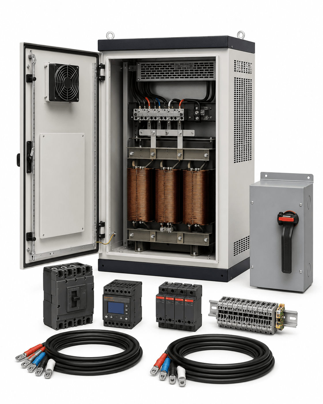 Industrial transformer and voltage converter rental