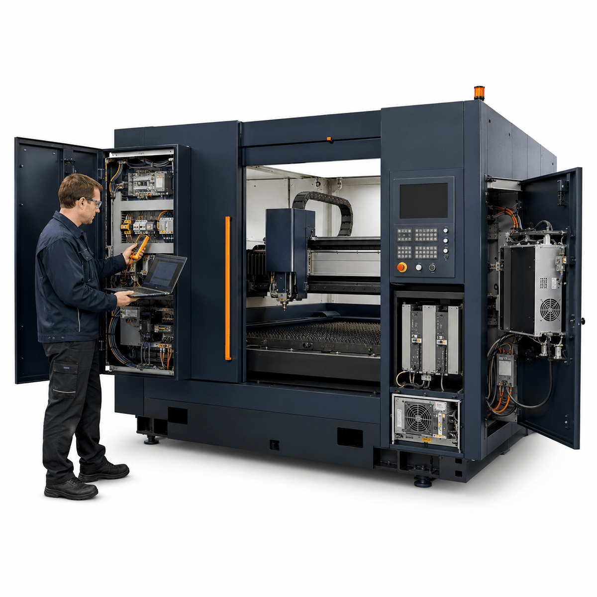 Trumpf laser cutting machine retrofit and upgrade assessment