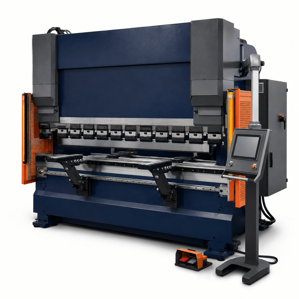 Wysong press brake control and backgauge upgrade service